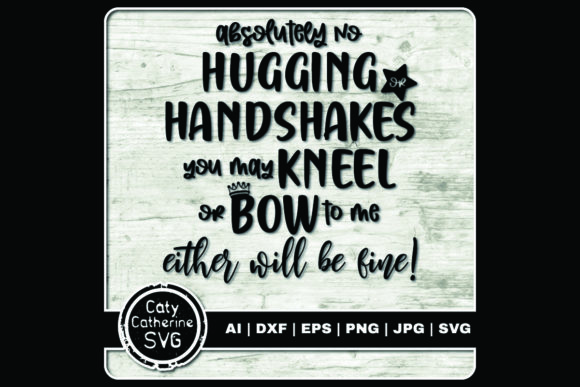 Absolutely No Hugging or Handshakes: Graphics and Crafts