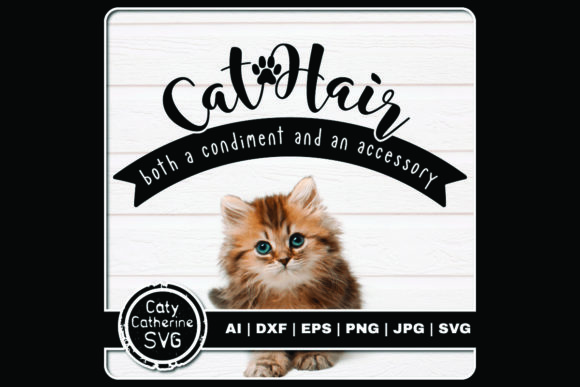 Cat Hair Condiment and Accessory