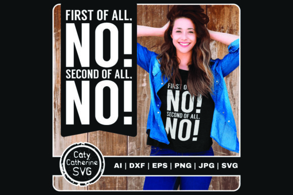 First of All No Second of All No Graphics and Crafts