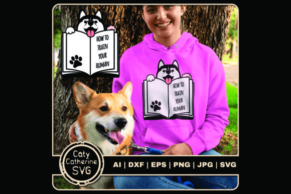 How to Train Your Human Pet Dog Book Graphics and Crafts