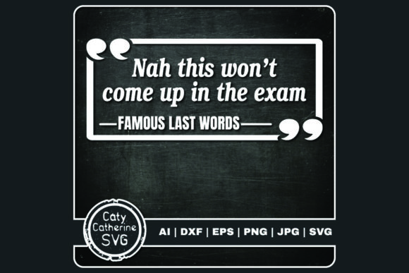 Nah This Won't Come Up in the Exam Graphics
