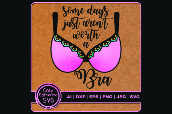 Some Days Just Aren't Worth a Bra Graphics